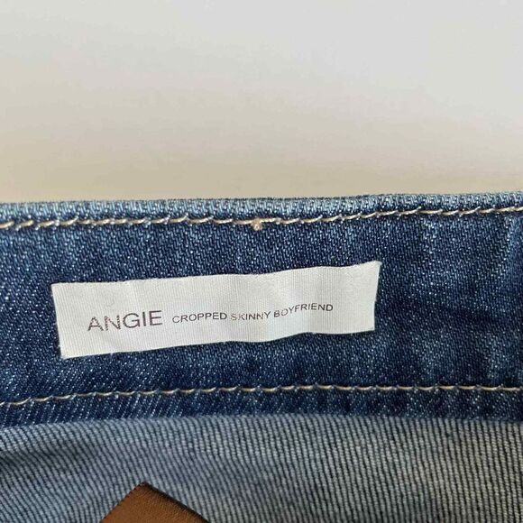 Kut from the Kloth Angie Cropped Skinny Boyfriend Size 0 - Picture 3 of 9